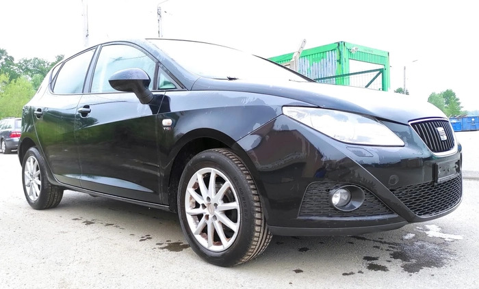 Seat Ibiza cena 10798 przebieg: 115559, rok produkcji 2013 z Ząbki małe 742